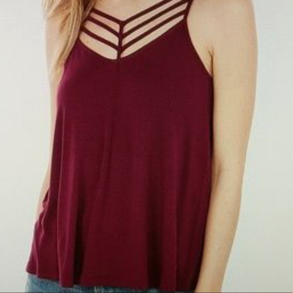 One Eleven Strappy V-Neck Tank